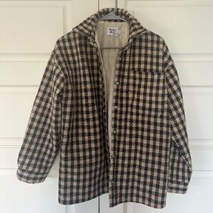 Princess Polly oversized patterned jacket